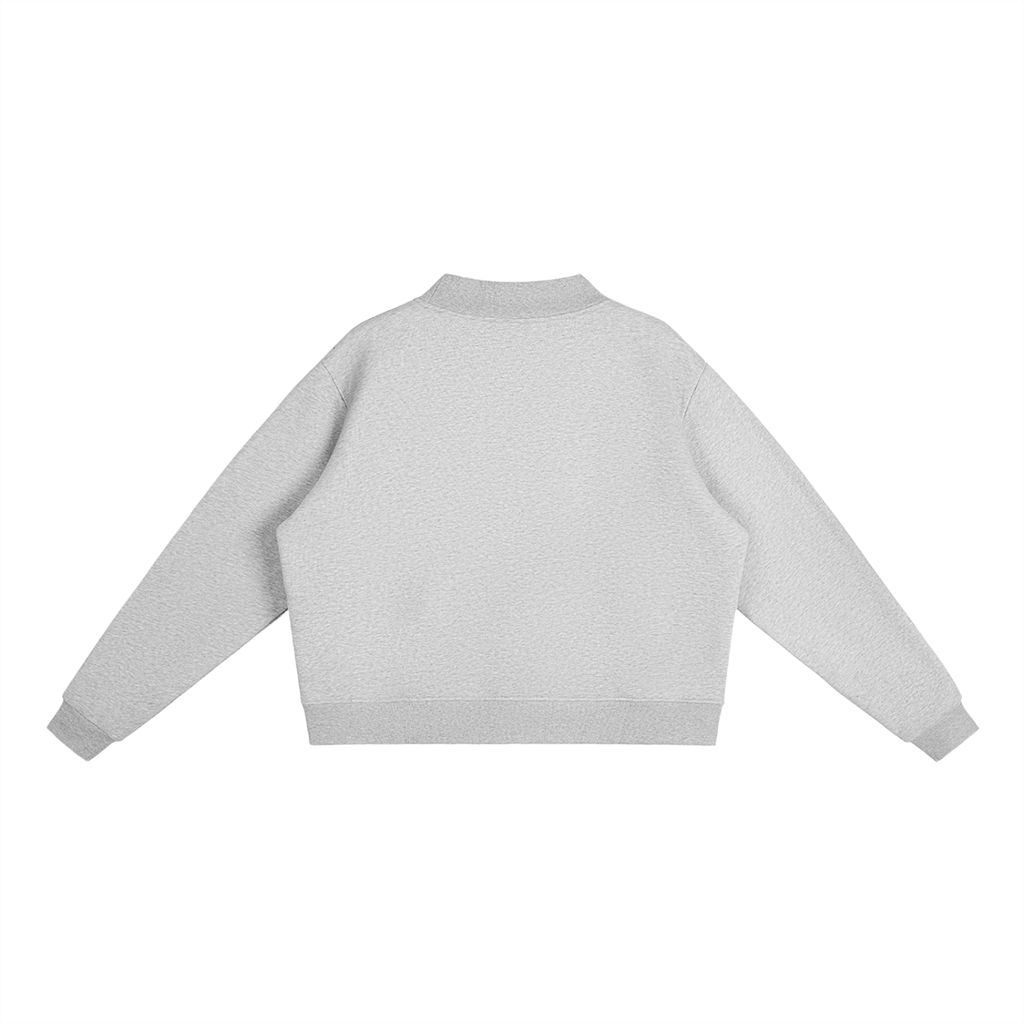 The Best Golf League Woman’s Essential Fleece Mock-Neck Crew Sweatshirt