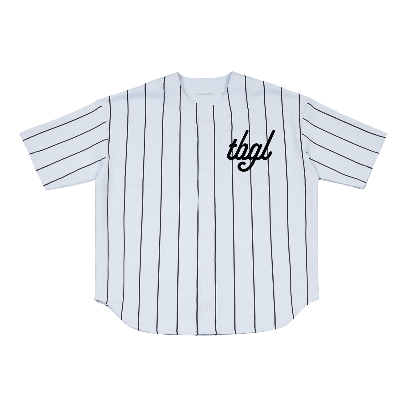 TBGL Pinstripe Baseball Jersey