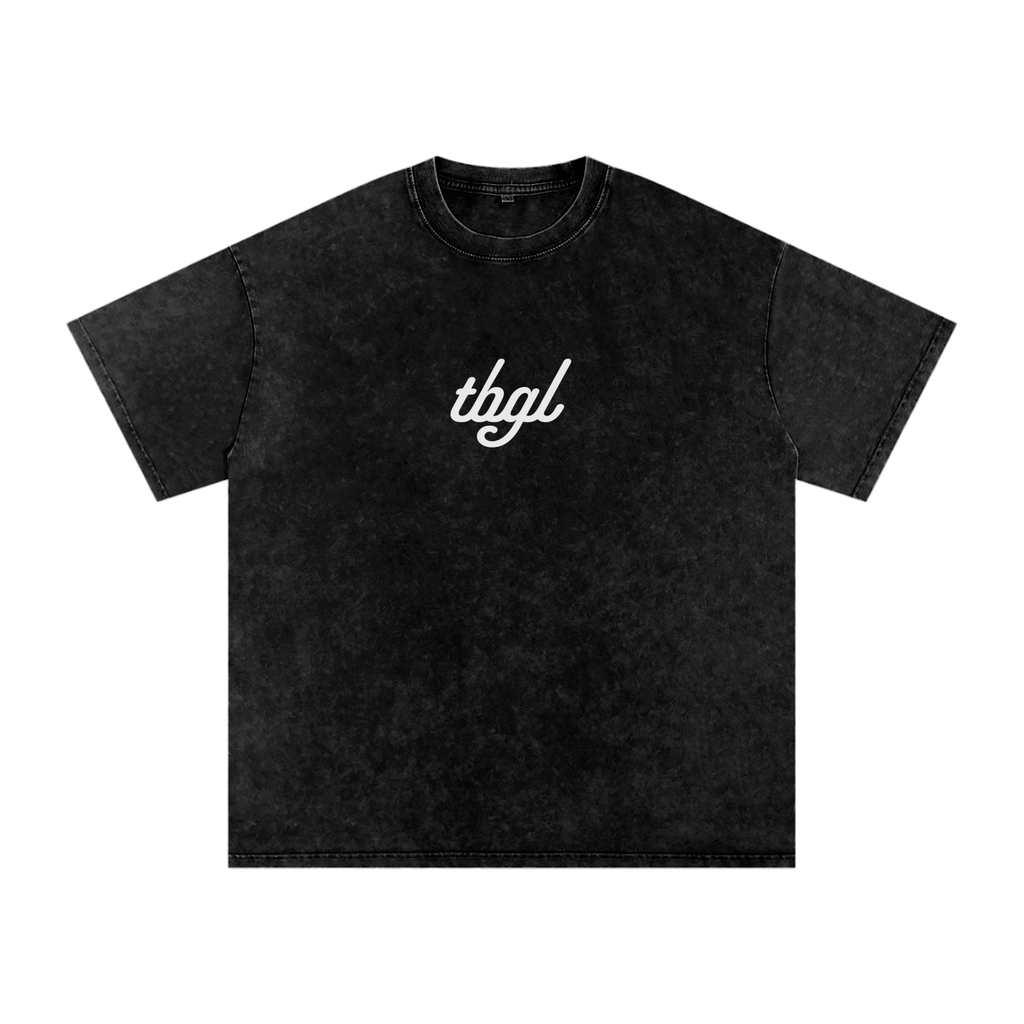 TBGL Chasing Birdies Snow Washed Oversized Cotton T-Shirt