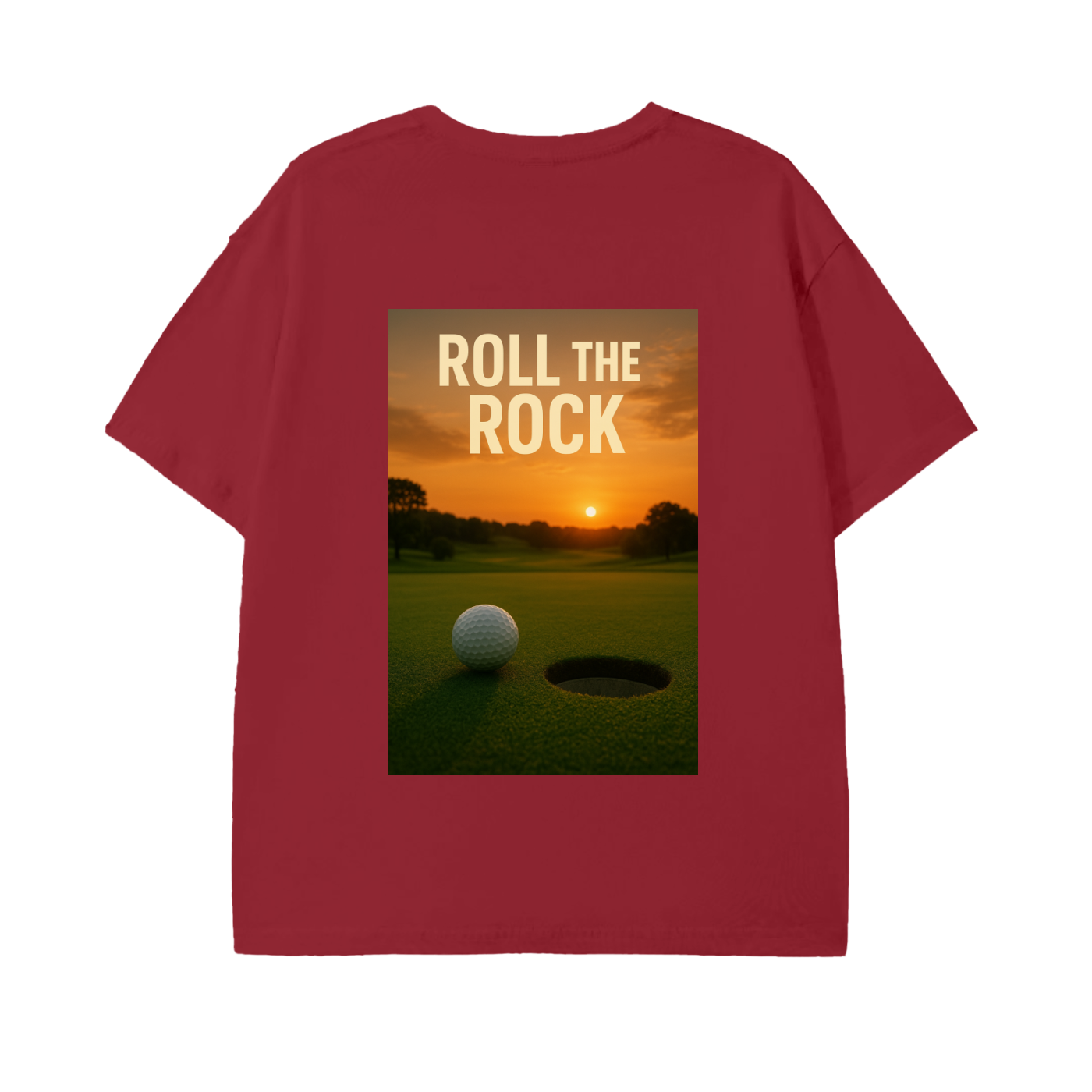 Roll the Rock Graphic Cotton Unisex T-Shirt