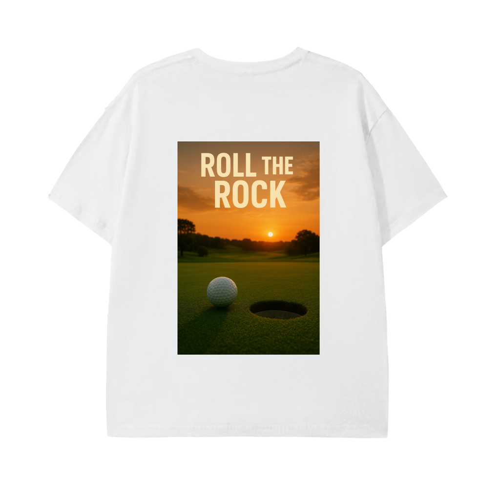 Roll the Rock Graphic Cotton Unisex T-Shirt