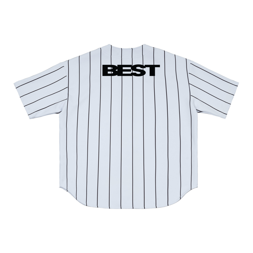 TBGL Pinstripe Baseball Jersey