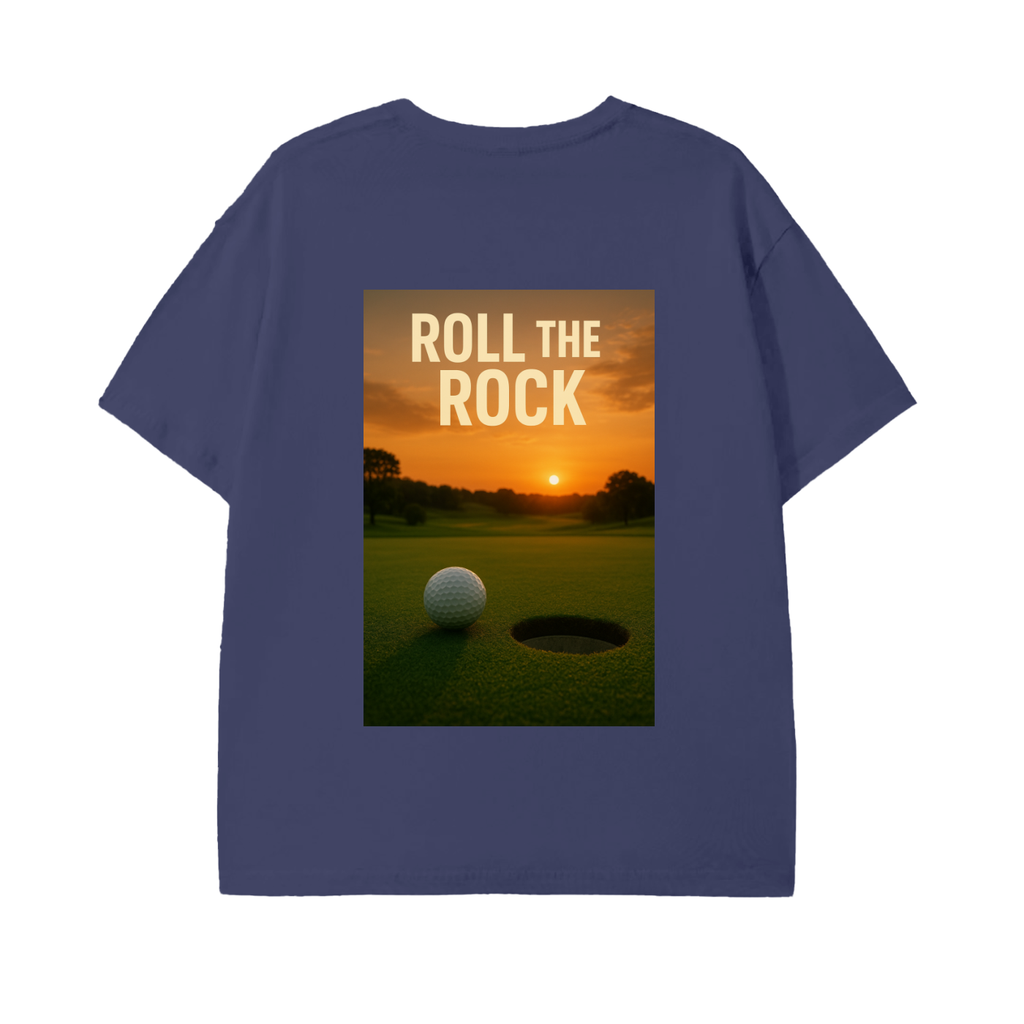 Roll the Rock Graphic Cotton Unisex T-Shirt