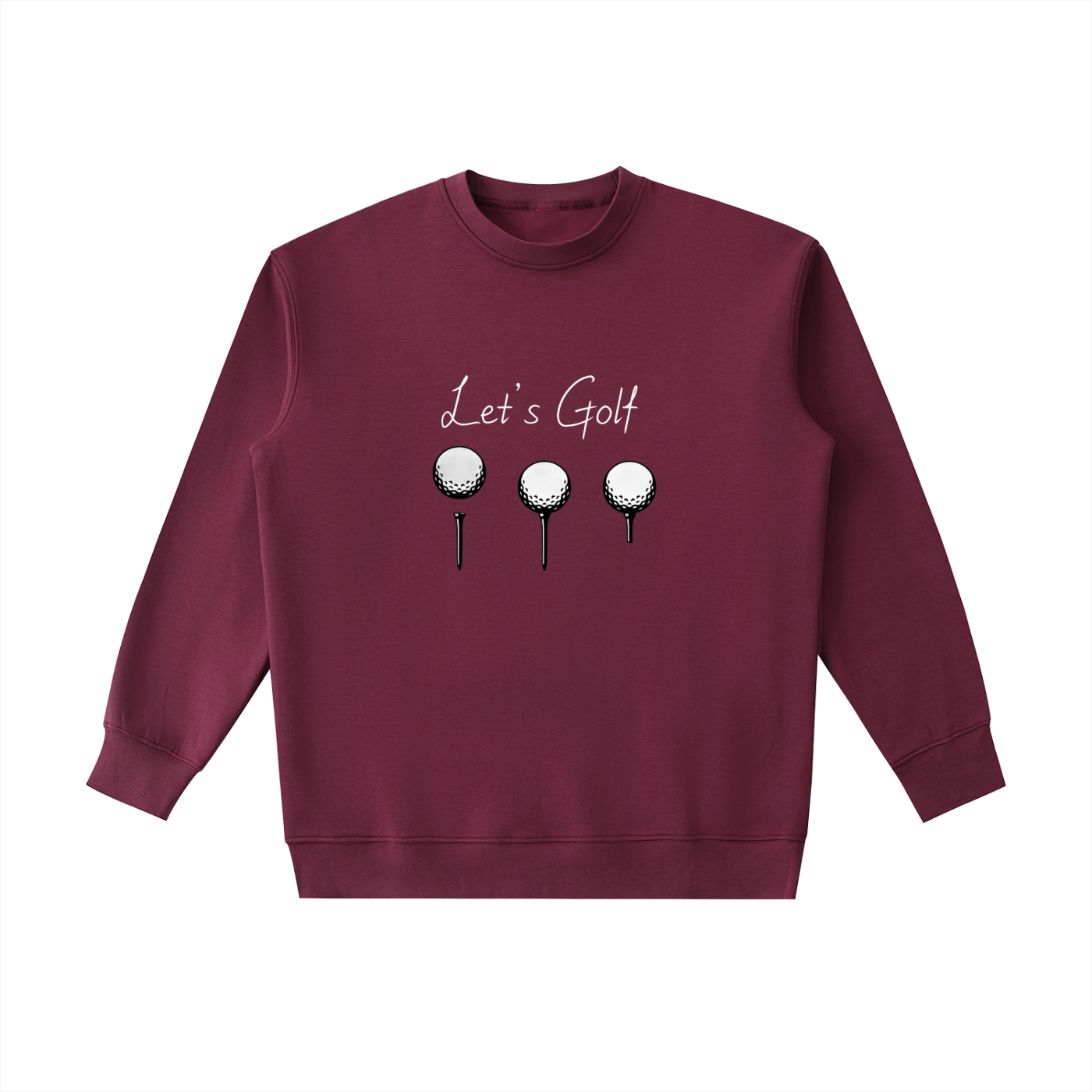 Let's Golf Essential Heavyweight Crewneck Sweatshirt