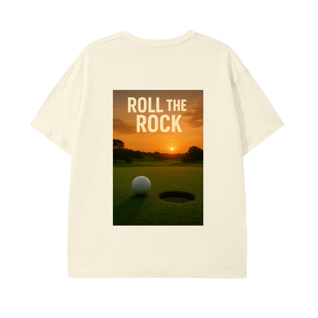 Roll the Rock Graphic Cotton Unisex T-Shirt